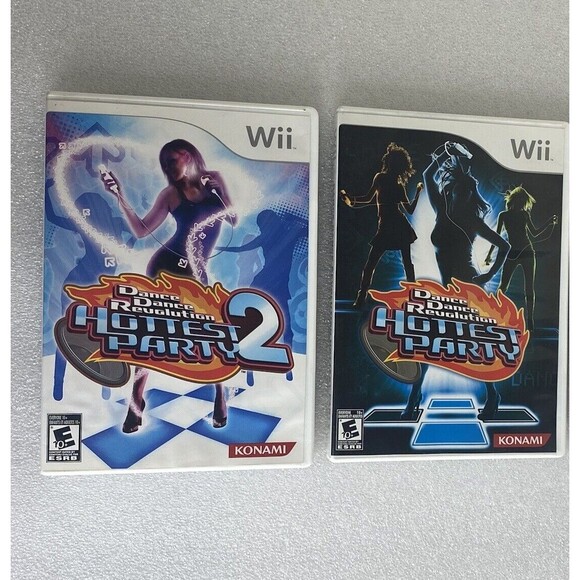 Hottest Party/ HP 2  for Nintendo Wii  Bundle Tested 2 Games Total - Picture 1 of 4